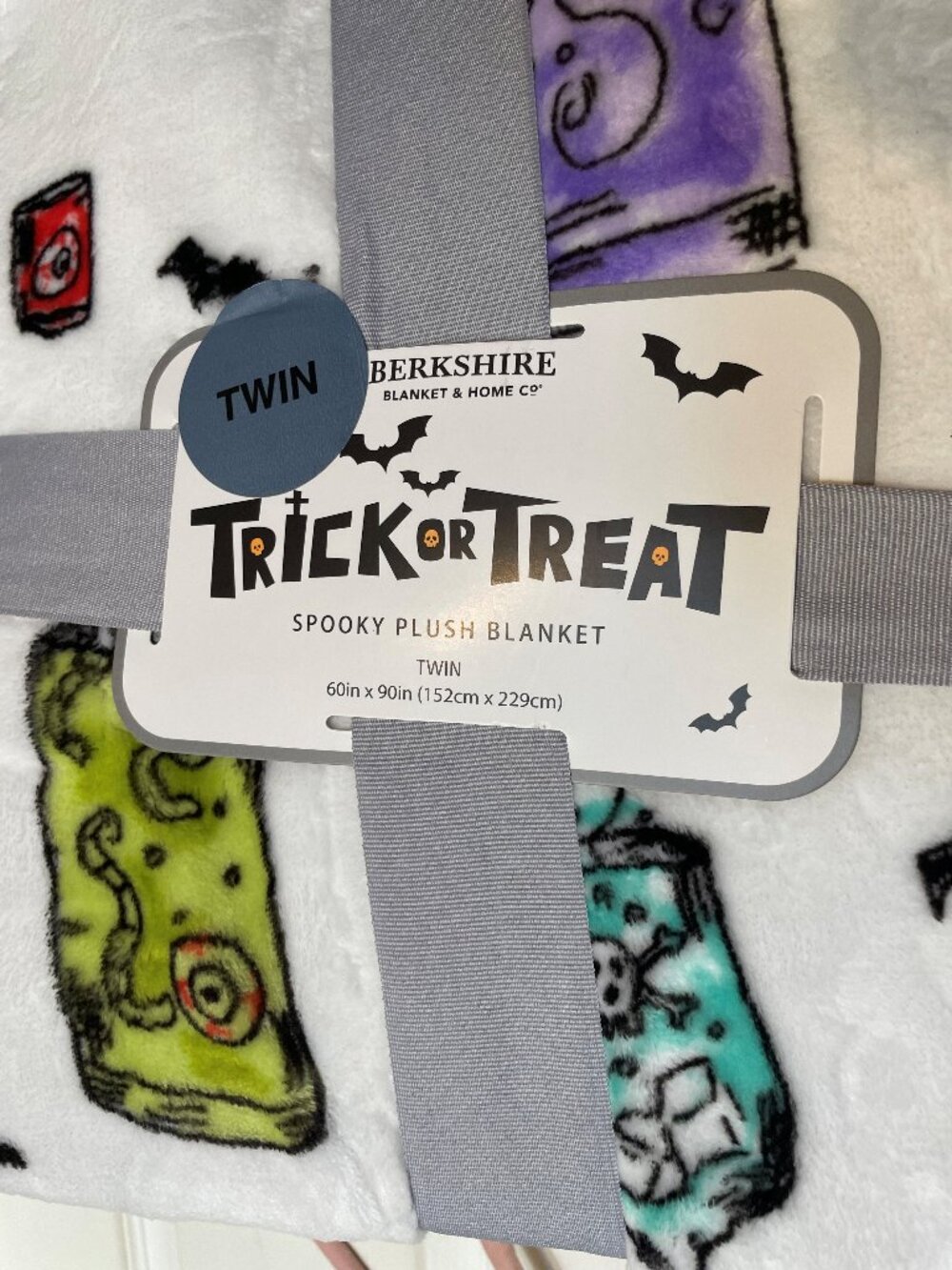 Berkshire Spooky Cocktails Plush Blanket - Picture 2 of 4